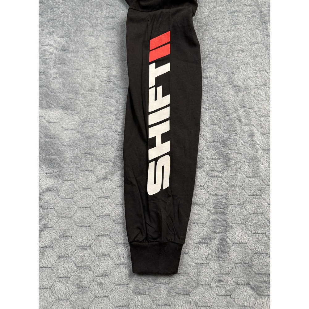 Shift Shirt Mens Medium Black Long Sleeve Moto MX‎ Logo Graphic Crewneck 00s - Picture 12 of 16